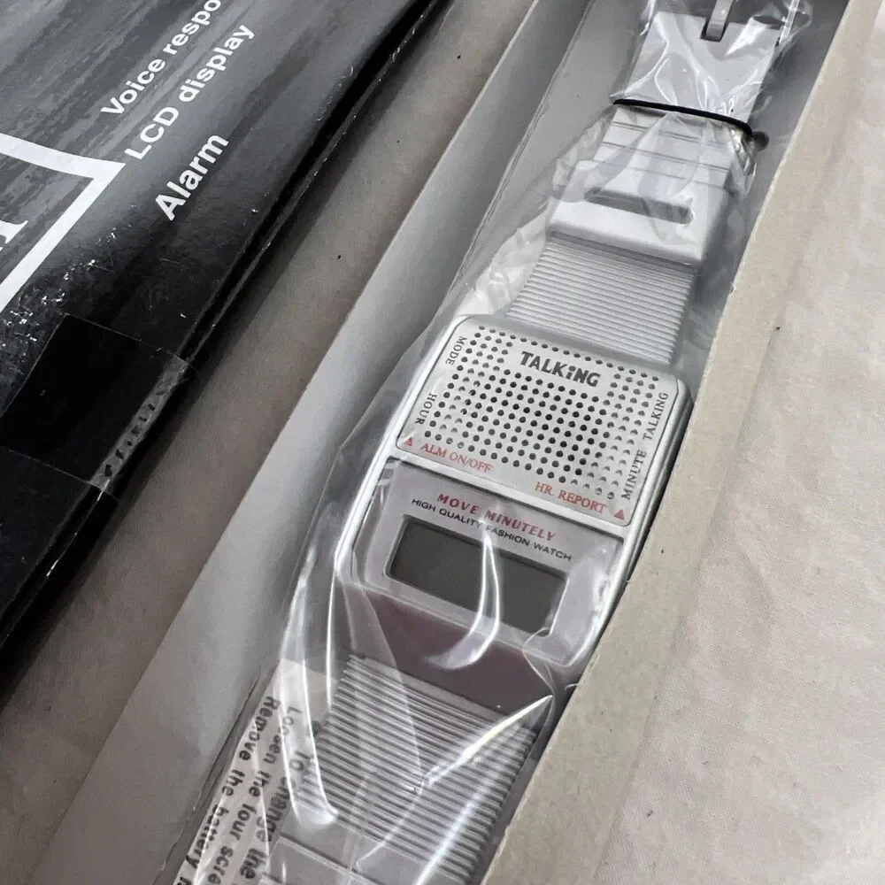 Brand New - Talking Watch - In Box - Move Minutely - Voice Response - Alarm - Picture 3 of 5